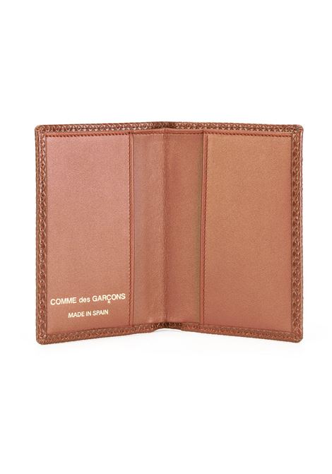 portafoglio classic line zo zip unisex marrone COMME DES GARÇONS WALLET | SA6400801